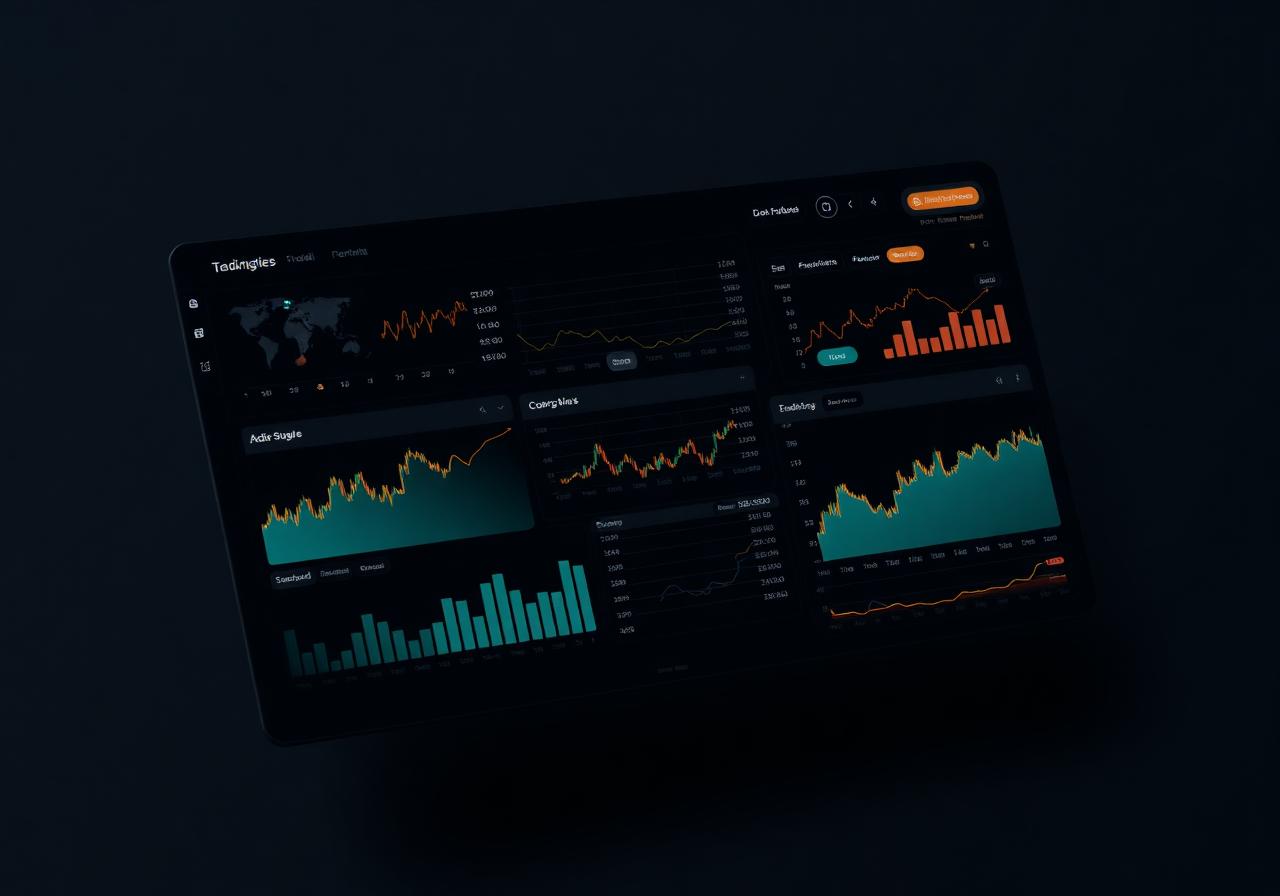 Trading terminal dashboard